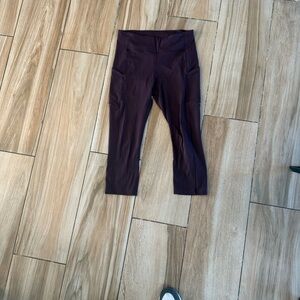 Lululemon Athletica Deep Plum Leggings